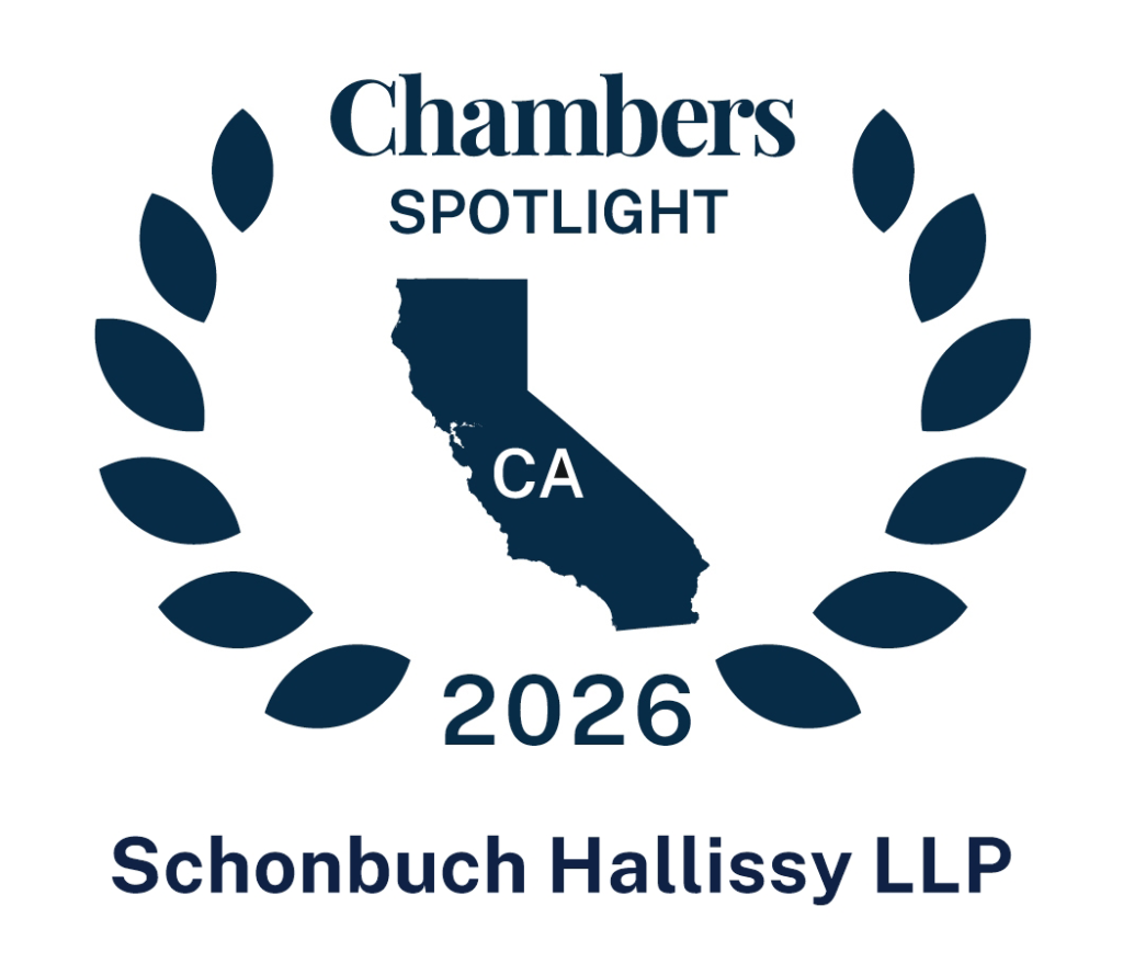 Chambers Spotlight CA 2026 Schonbuch Hallissy LLP
